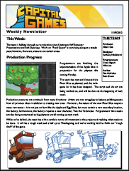 capital Games Newsletter 11/09/2012
