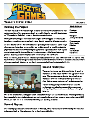 capital Games Newsletter 10/12/2012