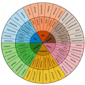 emotion wheel