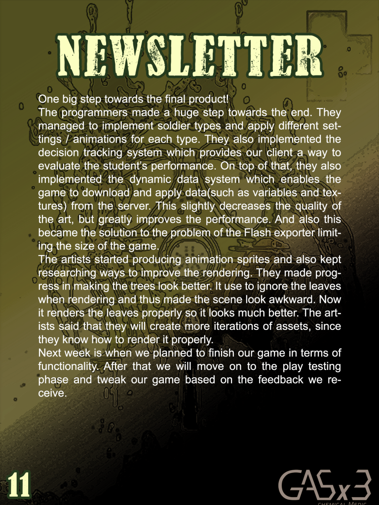 Week11 News Letter