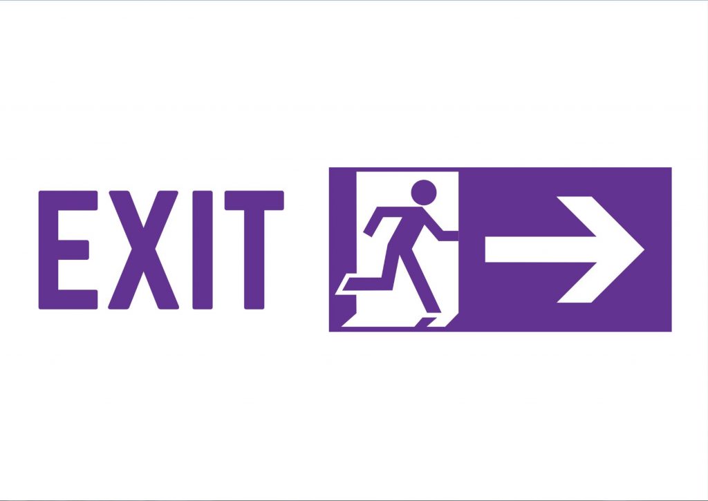 exit