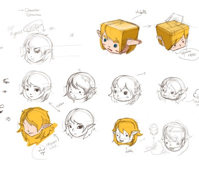 Character Head Concepts – Sept. 8