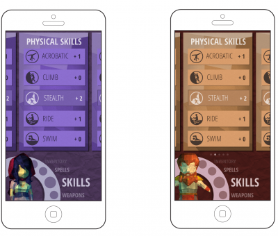 UI visual development process – Oct. 9th