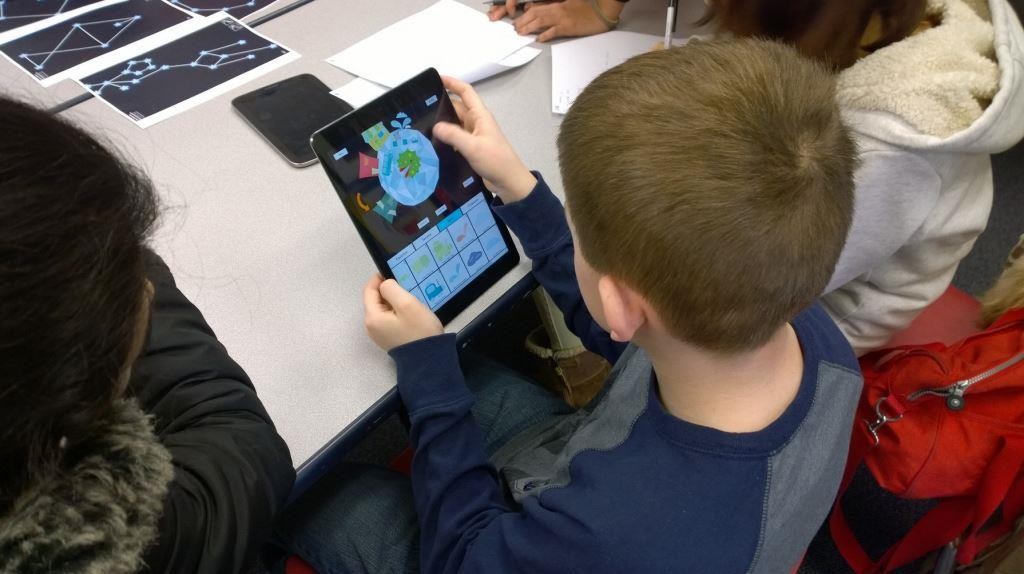 Playtesting at Elizabeth Forward School District.