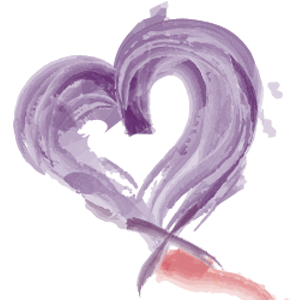 Lending Hearts app icon, option 1 (selected by the board)