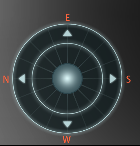 Push the joystick in the direction you want to move. Stay in the inner circle to sneak.