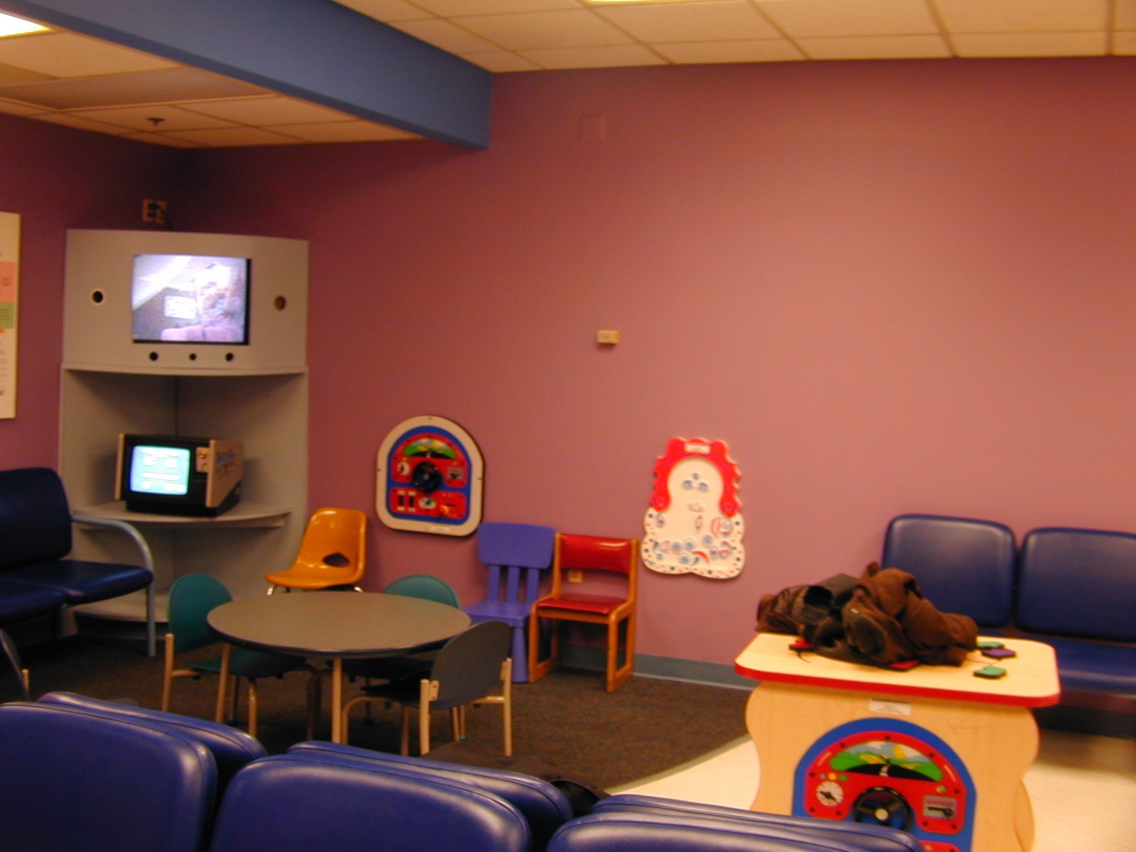A Picture From Inside The Er Waiting Room At Children S
