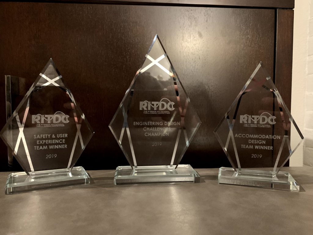 The three awards won by the CMU 
