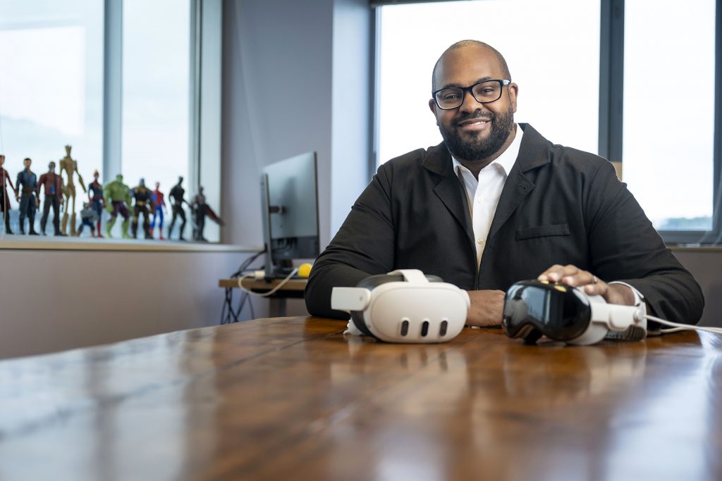 Derek Ham, director of the Entertainment Technology Center, photographed on October 2, 2024.