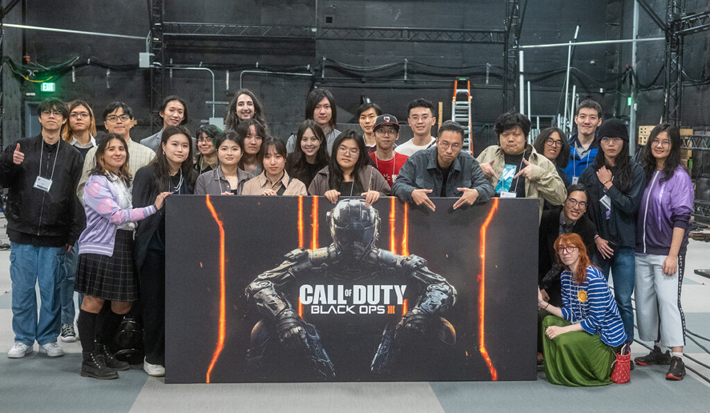 Group photos at first-year students at Activision
Credit: Chris Klug