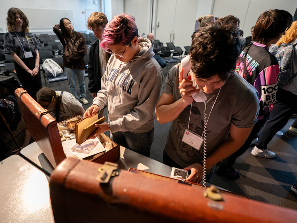 Playtesters try out Encore’s installation ahead of opening night