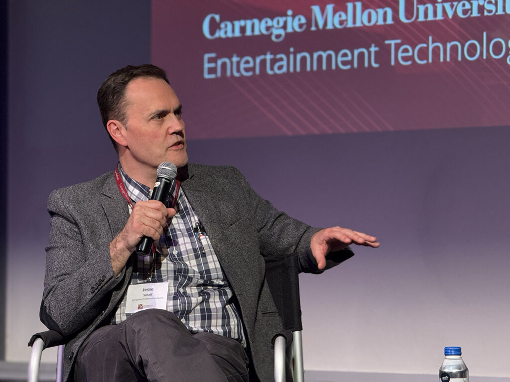 Distinguished Professor of the Practice Jesse Schell in conversation with Sawant