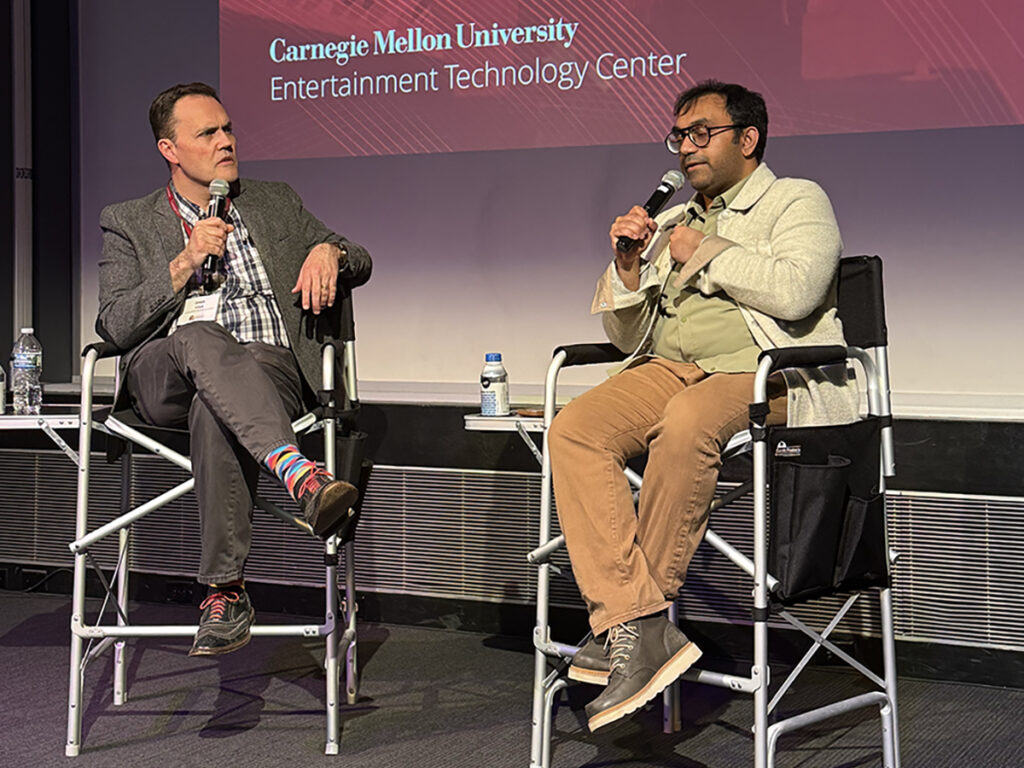 While talking about his own experience as an ETC student, Sawant advised students to leverage their experience at the ETC to learn to adapt and “dive deeper.”